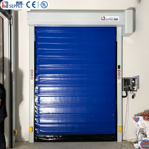 车间阴凉库的保温快速门保温隔热