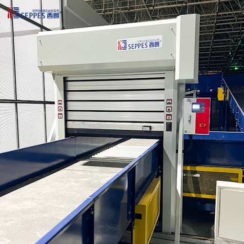 机场输送线ab互锁三合一工防门