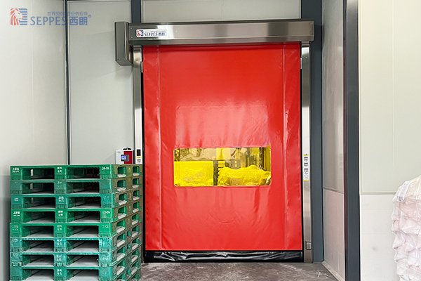 上海食品工厂拉链快速门