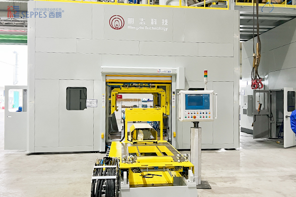 明志科技输送线安装西朗快速门